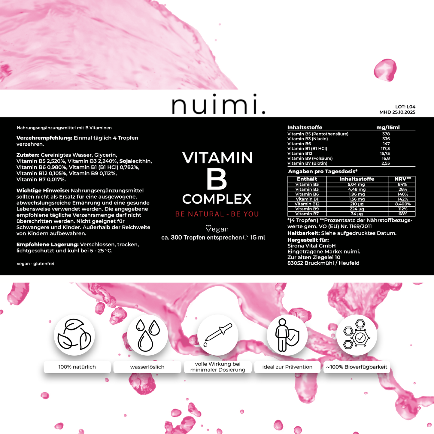 nuimi.® - Die Vitamine